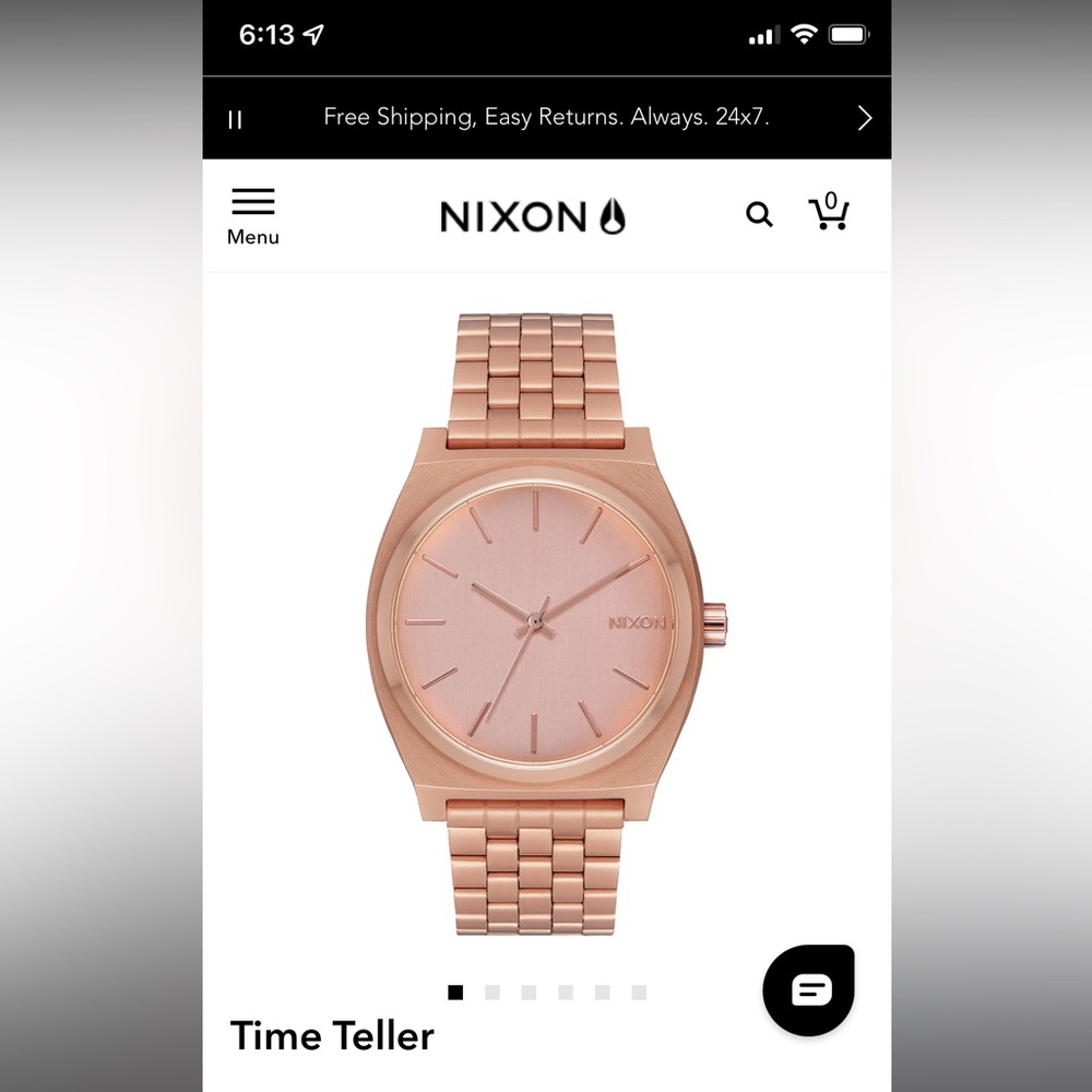 Nixon Time Teller watch